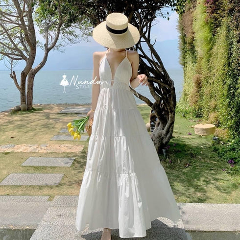 Summer Sleeveless Midi Dresses